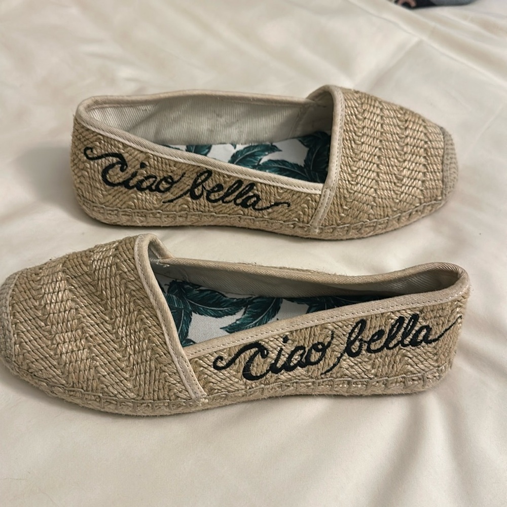 Gianni Bini Ciao Bella Espadrille NEVER WORN - Sz 6 - NEW